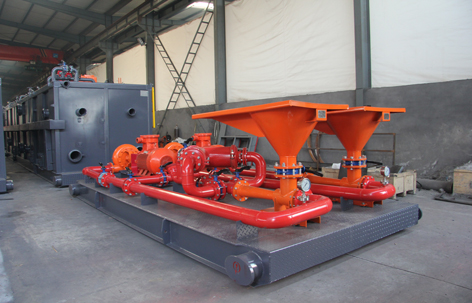 Double Mud Mixing Hoppers For Mud mixing tank