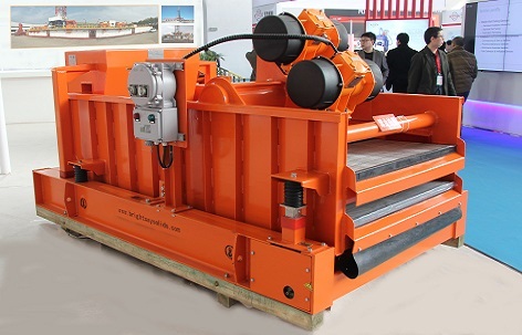The BWZS208 Dual Deck Shale Shaker in CIPPE exhibition
