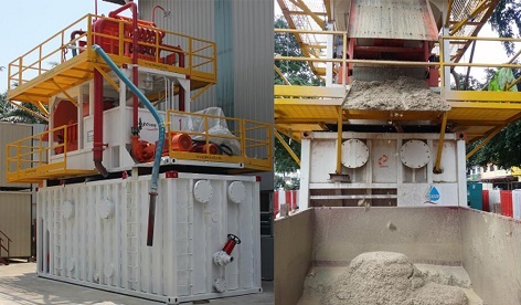220m³/h Micro-tunneling separation plant