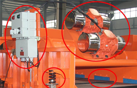 active parts of shale shaker
