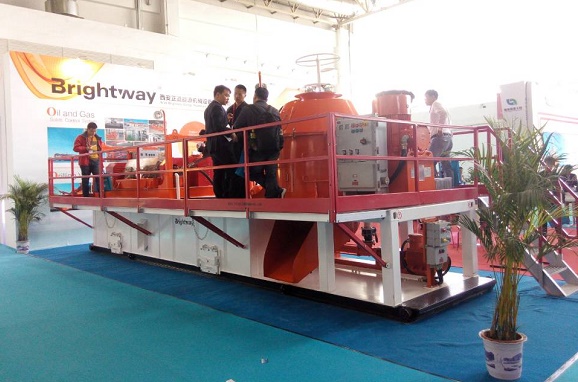  Brighway showed an new type euqipment that is the BWFQW-50 Drilling Waste Management System