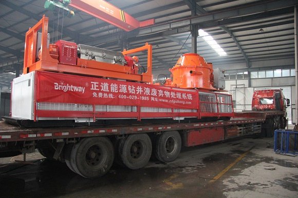 Shipment of Drilling Cuttings Waste Management