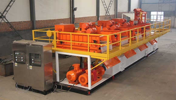 PLC Multistage Automatic Dredge Dewatering System 