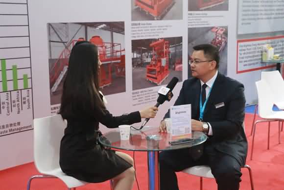 Wang yong, the general manager of Brightway Company , was honored to be interviewed by the reporter of CCTV's craftsmanship.