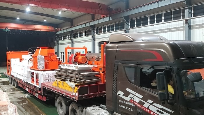 Brightway Equipment Loaded onto a Truck Ready for Shipment
