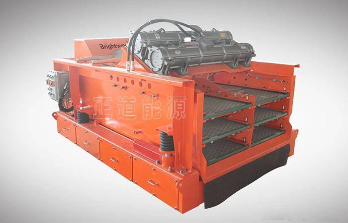 Triple-deck shale shaker manufactured by Brightway