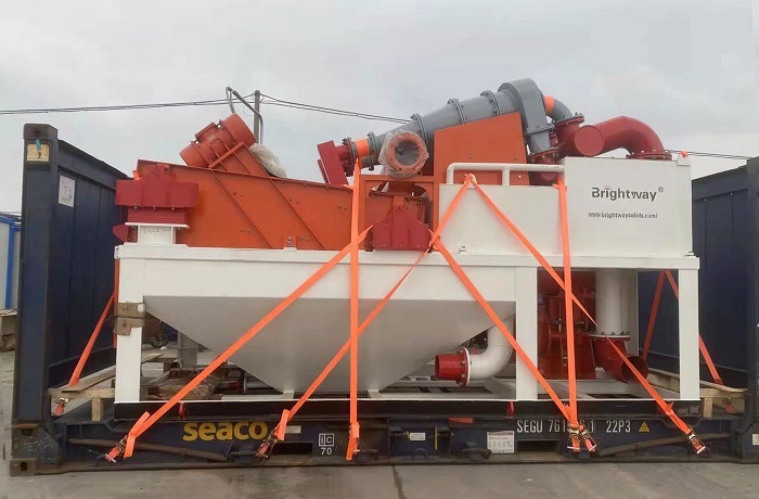 Brightway slurry treatment plant shipped to Singapore