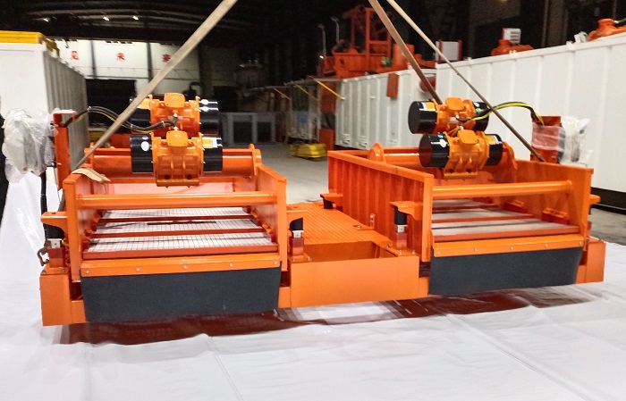 Brightway dual tandem shale shaker ready to be shipped