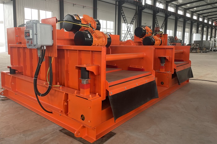 Brightway dual tandem shale shaker shipped to Malaysia