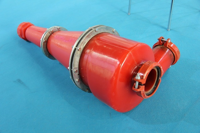 Common hydrocyclone used on a desander