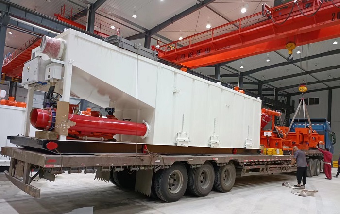 Brightway drilling solids control system shipped