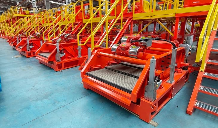 4 Custom BWZS104 High‑Frequency Mud Shale Shakers to South America