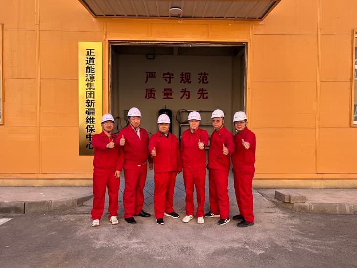 Establishment of Brightway Energy Xinjiang Maintenance Center